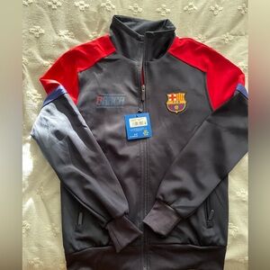 FC Barcelona Red and Navy Jacket